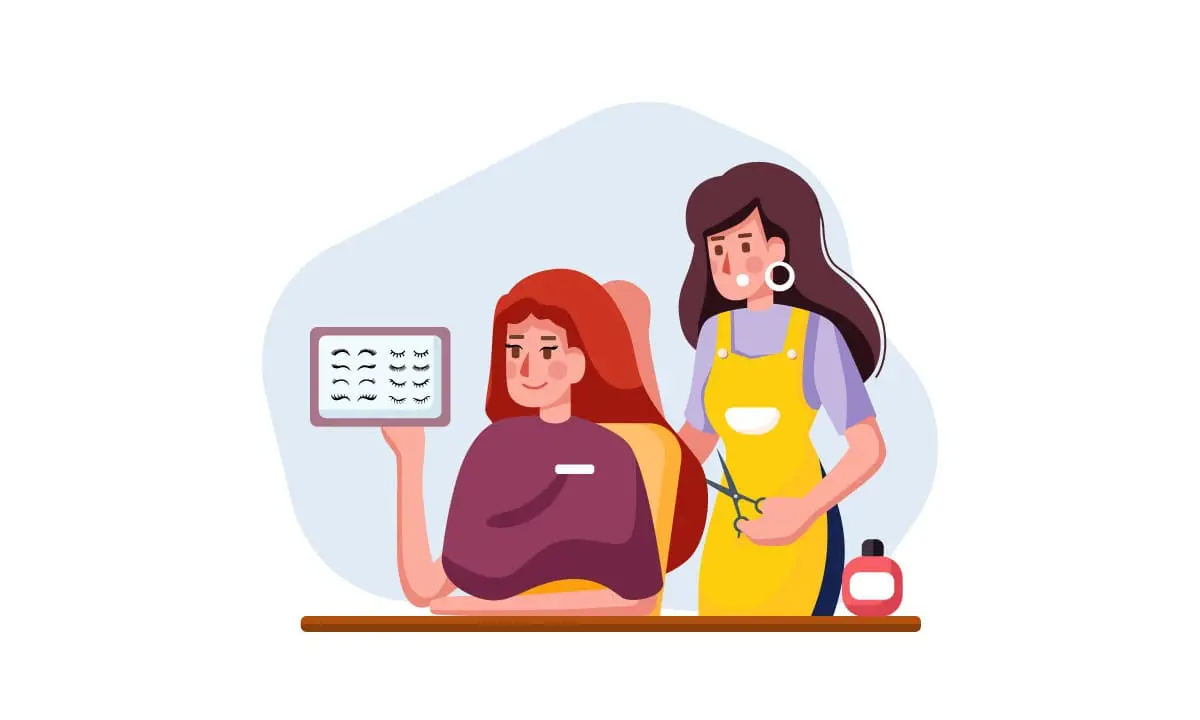 eyelash extension business